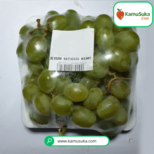 Anggur Green Seedless Aussie 1 Pack